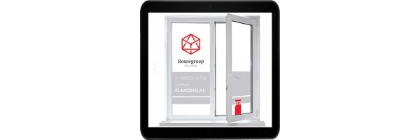 Fensteraufkleber / Fensterfolien / Schaufensterbeschriftung