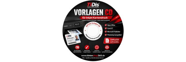 SPP336 - Druckvorlagen CD für Kartenschublade SPP314 | TS705A usw.