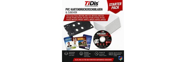 IP7250 | MX925 - PVC Kartendrucker Starterpaket für Canon Pixma IP7250 | MX925 uvm.