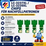 LC-3237 | LC-3239XL kompatible Druckerpatronenchips