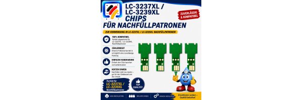 LC-3237 | LC-3239XL kompatible Druckerpatronenchips
