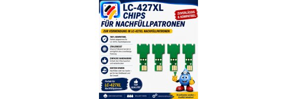 LC-427XL kompatible Druckerpatronenchips