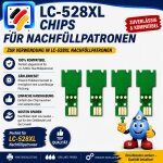 LC-528XL kompatible Druckerpatronenchips