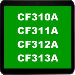 HP 826A - CF310A, CF311A, CF312A, CF313A