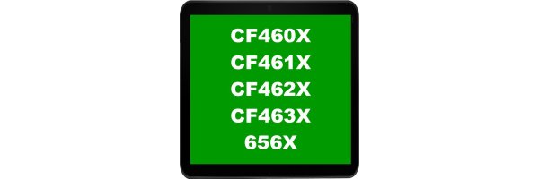 HP 656X - CF460X, CF461X, CF462X, CF463X - 656X