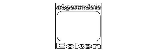 Abgerundete Ecken