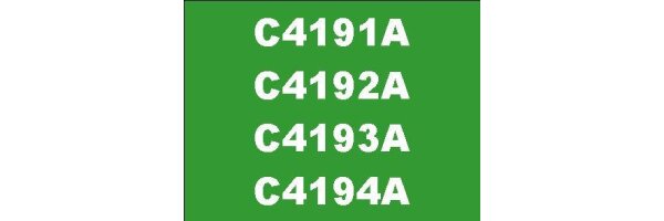 HP C4191A, C4192A, C4193A, C4194