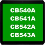 HP 125A - CB540A, CB541A, CB542A, CB543A
