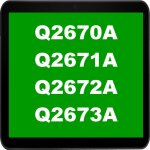 HP 308A - Q2670A, Q2671A, Q2672A, Q2673A