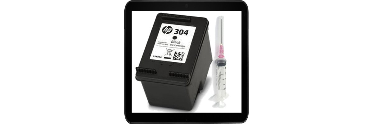 Wie werden die HP304 und HP304XL Druckerpatronen nachgefüllt? - Wie werden die HP304 und HP304XL Druckerpatronen nachgefüllt?
