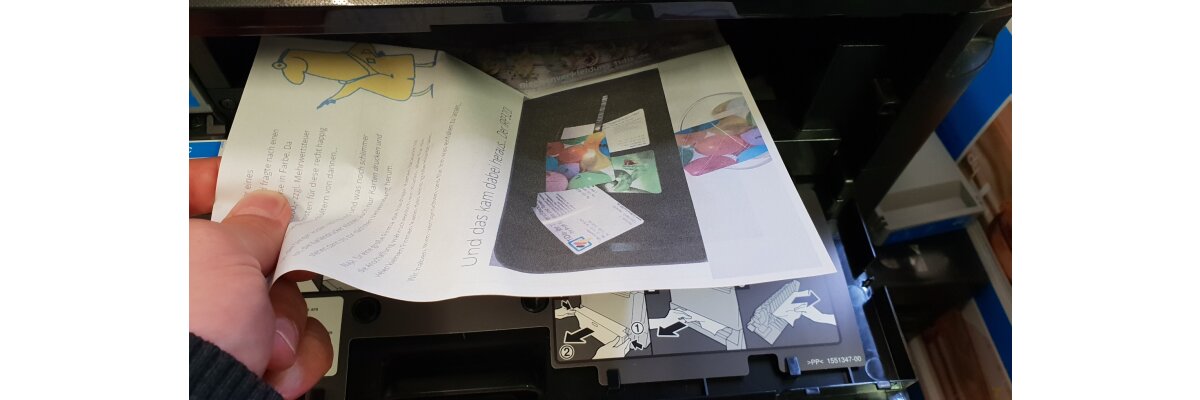 Der Drucker druckt schief - hier wird dir geholfen - Der Drucker druckt schief - hier wird dir geholfen
