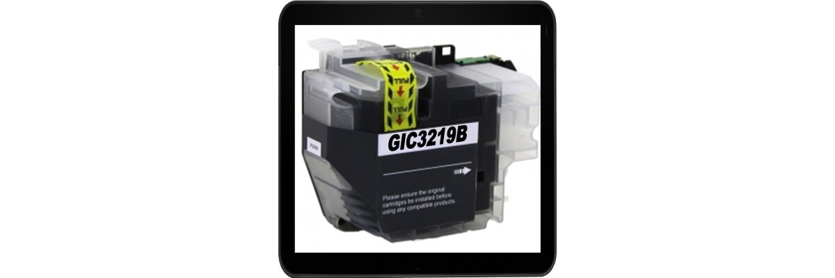 LC3219XL - GIC Sublimationspatrone black mit ca. 50ml Inhalt - LC3219XL - GIC Sublimationspatrone black mit ca. 50ml Inhalt
