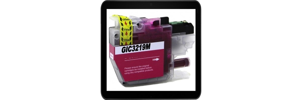 LC3219XL - GIC Sublimationspatrone magenta mit ca. 15ml Inhalt - LC3219XL - GIC Sublimationspatrone magenta mit ca. 15ml Inhalt
