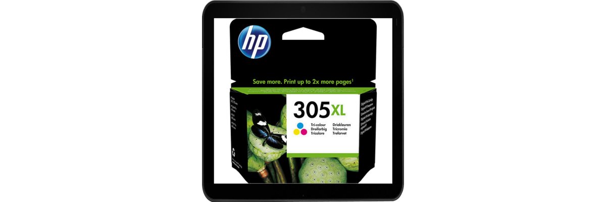 HP305 - Druckerpatrone color mit ca. 100 Seiten nach Iso - 3YM60AE - HP305 - Druckerpatrone color mit ca. 100 Seiten nach Iso - 3YM60AE