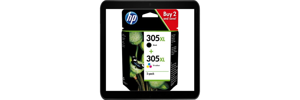 HP305XL - Multipack scharz &amp; color mit ca. 480 Druckleistung Seiten nach Iso - 8ml | 6ZA94AE - HP305XL - Multipack scharz &amp; color mit ca. 480 Druckleistung Seiten nach Iso - 8ml | 6ZA94AE
