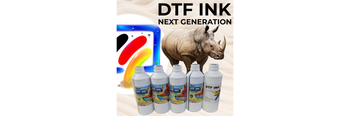 DTF - das erste Design und die erste Pressung - Schritt für Schritt - DTF - das erste Design und die erste Pressung