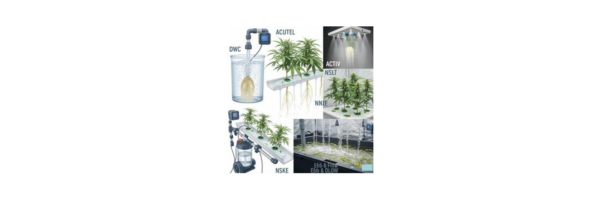 Aktive Hydroponische Systeme für Cannabis: High-Tech für maximale Erträge - Aktive Hydroponische Systeme für Cannabis: High-Tech für maximale Erträge