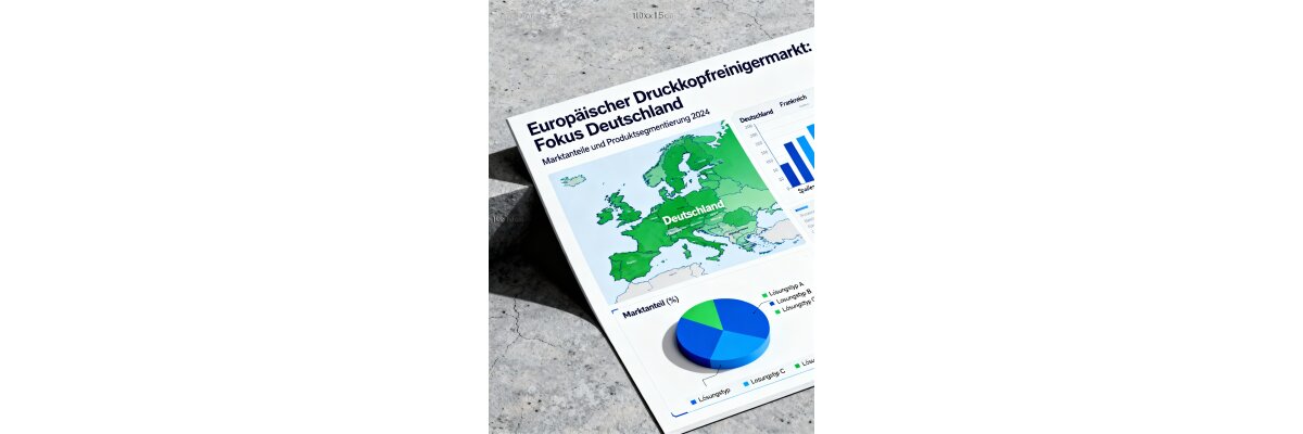 Europa und Deutschland: Markt für Drucker-Verbrauchsmaterialien und Druckkopfreiniger - Europa und Deutschland: Markt für Drucker-Verbrauchsmaterialien und Druckkopfreiniger
