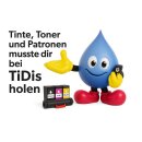 HP301BXL - TiDis Ersatzpatrone für CH563EE - schwarz -  mit 20ml Inhalt / HP301BXL