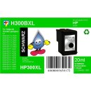 HP300BXL - TiDis Ersatzpatrone für CC641EE - schwarz -  mit 20ml Inhalt / ersetzt HP300BXL