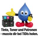 HP300CXL - TiDis Ersatzpatrone für CC644EE - color -  mit 3x 4ml Inhalt / ersetzt HP300CXL
