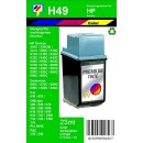 HP49 - TiDis Ersatzpatrone für 51649AE - color -  mit 22ml Inhalt