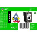 HP27 - TiDis Ersatzpatrone für C8727AE - schwarz -...