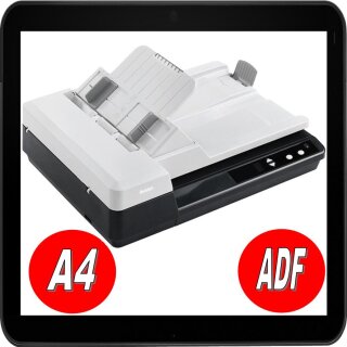 Dokumentenscanner A4 Avision AD130 Flachbett-Einzugscanner