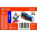 CLI-581C XXL TiDis Ersatzpatrone cyan mit ca. 12ml Inhalt...