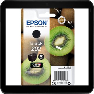 T02E14010 - schwarz - EPSON Original Drucktinte mit 6,9 ml Inhalt zum Superangebot