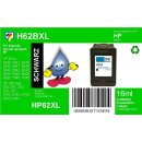 HP62XLBK - TiDis Recyclingpatrone  - black - Druckpatrone...