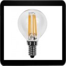 4 Watt Faden / Filament LED Lampe in Birnenform, E14,...