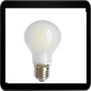 6 Watt Faden / Filament LED Birne, E27, Warmweiß...