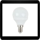 4 Watt LED Lampe, Wei&szlig;, E14, Warmwei&szlig; 2700 K