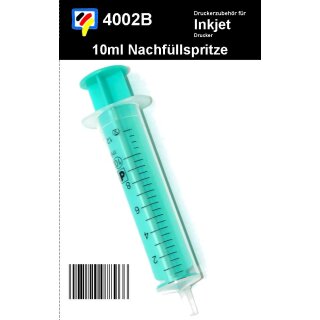 10ml Nachfüllspritzen - Nachfüllspritze mit Lueranschluß für alle gängigen Refilladapter oder Nachfüllnadeln