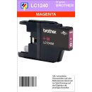 LC1240M Brother Druckerpatrone Magenta mit 600 Seiten Druckleistung nach ISO für Brother DCP-J525W, DCP-J725DW, DCP-J925DW, MFC-J430W, MFC-J625EW, MFC-J825DW, MFC-J6510DW, MFC-J6710DW, MFC-J6910DW