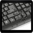 Trust Tastatur 104 Tasten schwarz