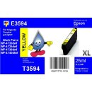 T35XL Yellow TiDis Druckerpatrone mit 25 ml Inhalt -...