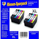 T35XL TiDis Riesensparpack mit 8 XL Patronen -  je 2 x...