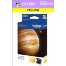LC1240Y Brother Druckerpatrone Yellow mit 600 Seiten Druckleistung nach ISO f&uuml;r Brother DCP-J525W, DCP-J725DW, DCP-J925DW, MFC-J430W, MFC-J625EW, MFC-J825DW, MFC-J6510DW, MFC-J6710DW, MFC-J6910DW
