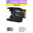 LC1240Y Brother Druckerpatrone Yellow mit 600 Seiten Druckleistung nach ISO für Brother DCP-J525W, DCP-J725DW, DCP-J925DW, MFC-J430W, MFC-J625EW, MFC-J825DW, MFC-J6510DW, MFC-J6710DW, MFC-J6910DW