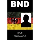 Bundesnachrichtendienst Spaßausweis mit Bild und...