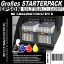 C13T741 Großes Starterpack Epson UltraChrome DS Sublimationstinte mit 4x 100ml Abfüllung für den Gewerblichen gebrauch