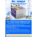 Wiederbefüllbare Druckerpatronen kompatibel zu Epson T1811-T1814, T18XL mit Auto Reset Chips - IRP382MP - CISS / Easyrefill / Leerpatronen