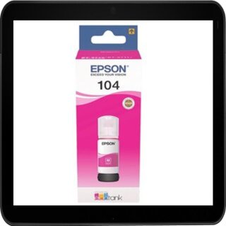 Epson 104 - Magenta 65ml Epson Nachfülltinte für ca. 7.500 Seiten Druckleistung