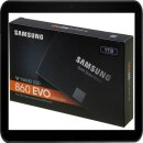 SAMSUNG 2.5 SSD FESTPLATTE INTERN 1TB MZ-76E1T0B/EU 860...