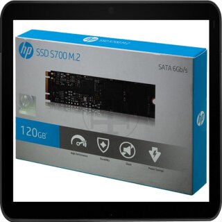 HP SSD S700 FESTPLATTE INTERN 120GB 2LU78AA#ABB M.2 L: 560MB/S S: 511MB/S