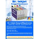 IRP389MP - Komplettset CISS / Easyrefillpatronen ersetzen T16 + T16XL - Multipack mit 4 Patronen und 1.000 ml Universal Nachfülltinte