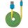 Hi-Speed Flachbandkabel Micro-B USB