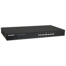 16-Port Fast Ethernet PoE+ Switch